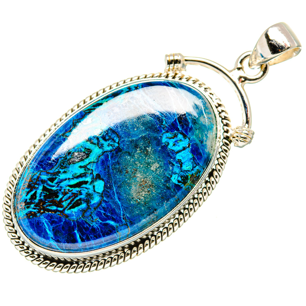 Shattuckite Pendants handcrafted by Ana Silver Co - PD35177 - Photo 2