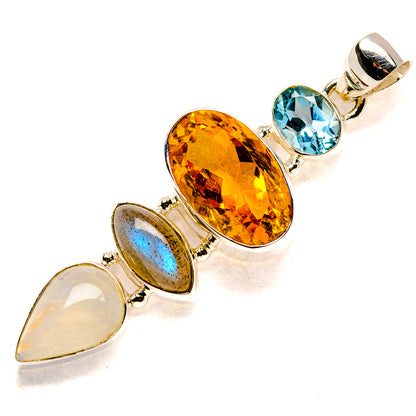 Citrine Pendants handcrafted by Ana Silver Co - PD35197 - Photo 2