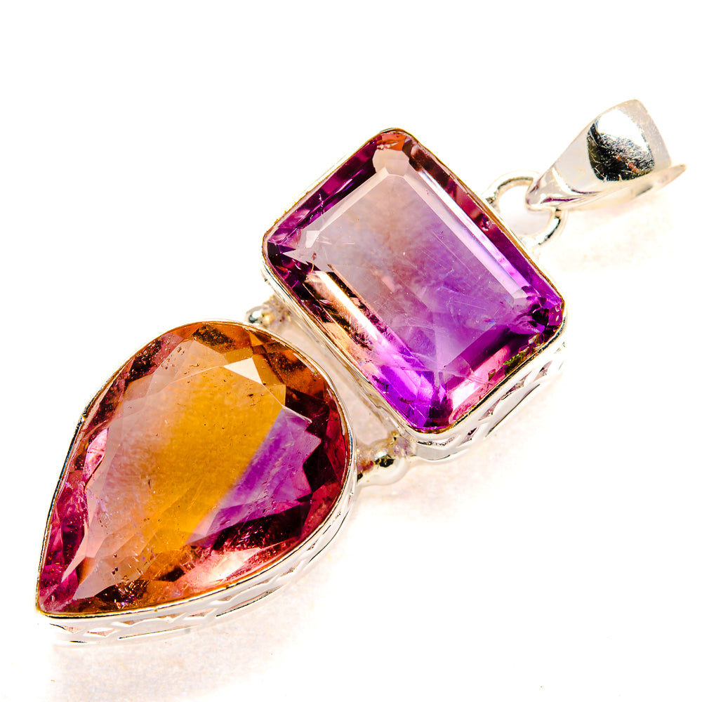 Ametrine Pendants handcrafted by Ana Silver Co - PD35203 - Photo 2