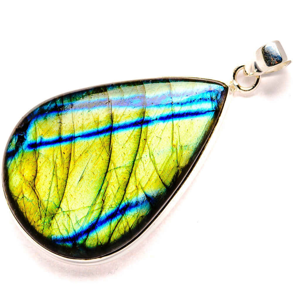 Labradorite Pendants handcrafted by Ana Silver Co - PD35218 - Photo 2