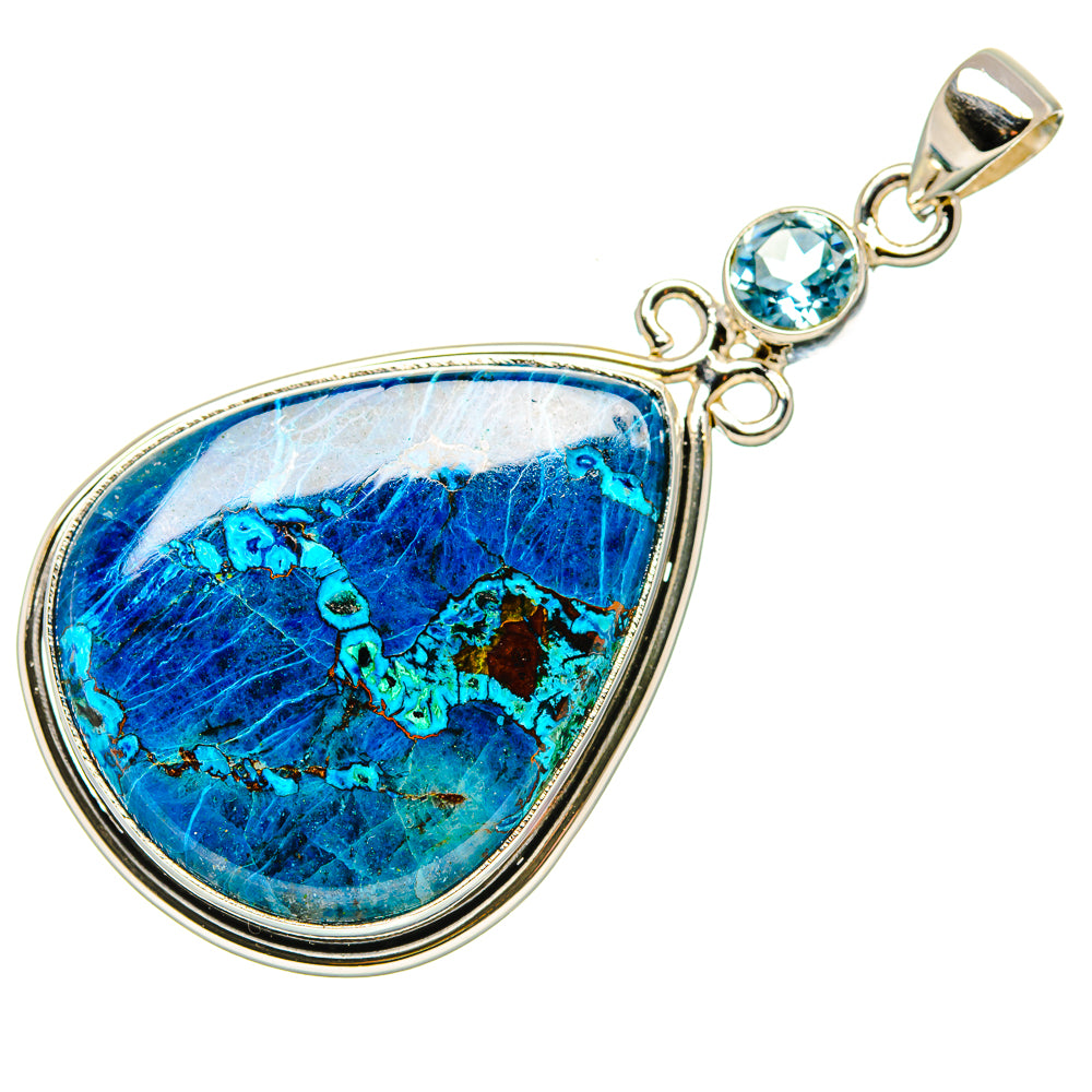 Shattuckite Pendants handcrafted by Ana Silver Co - PD35247 - Photo 2