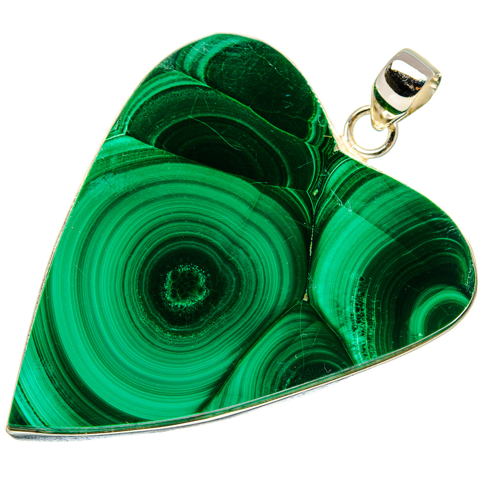 Malachite Pendants handcrafted by Ana Silver Co - PD35250 - Photo 2