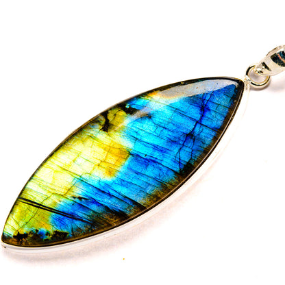 Labradorite Pendants handcrafted by Ana Silver Co - PD35253 - Photo 2
