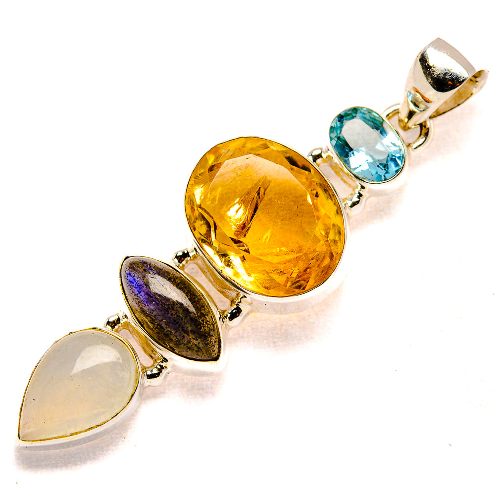 Citrine Pendants handcrafted by Ana Silver Co - PD35272 - Photo 2