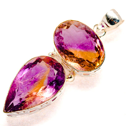 Ametrine Pendants handcrafted by Ana Silver Co - PD35277 - Photo 2