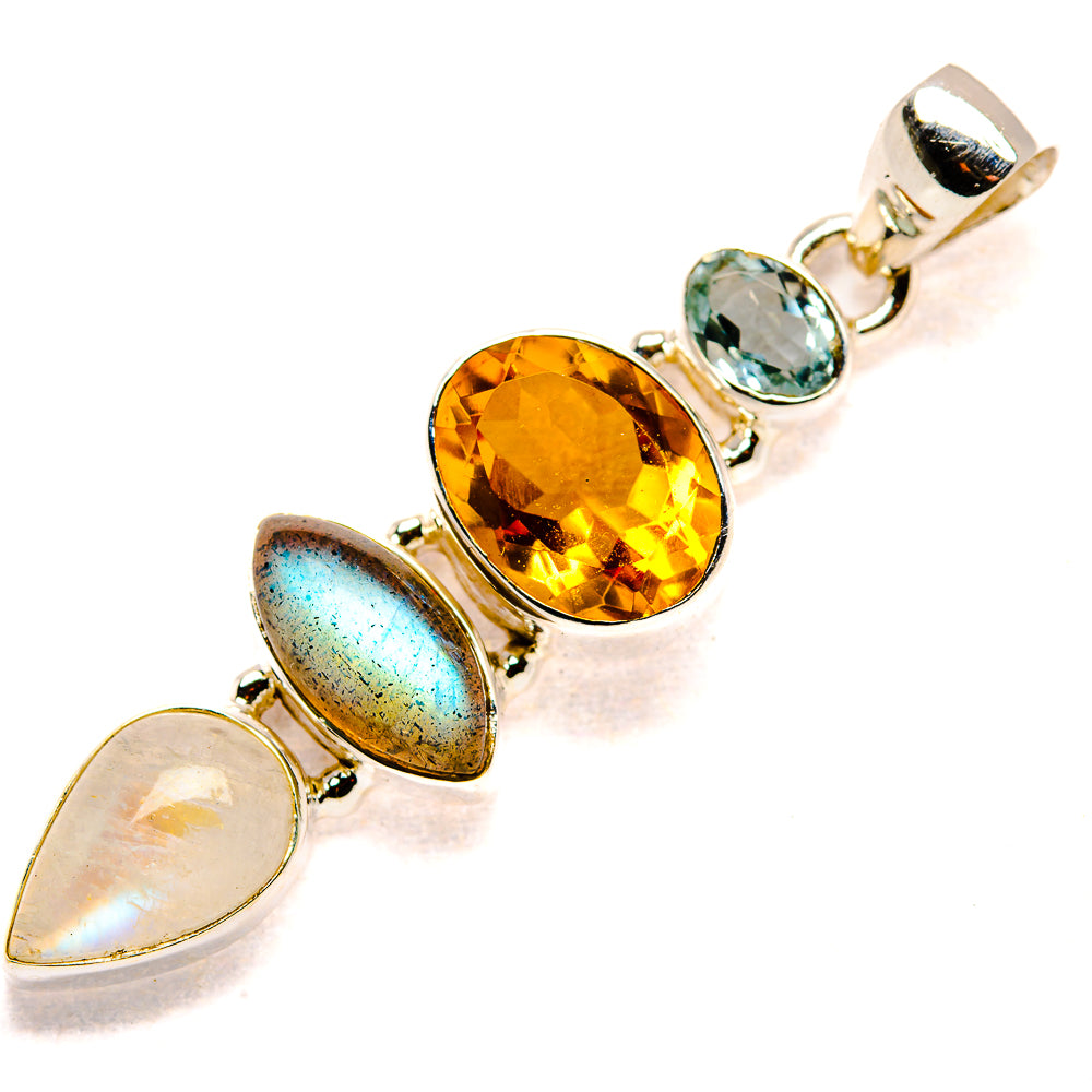Citrine Pendants handcrafted by Ana Silver Co - PD35282 - Photo 2