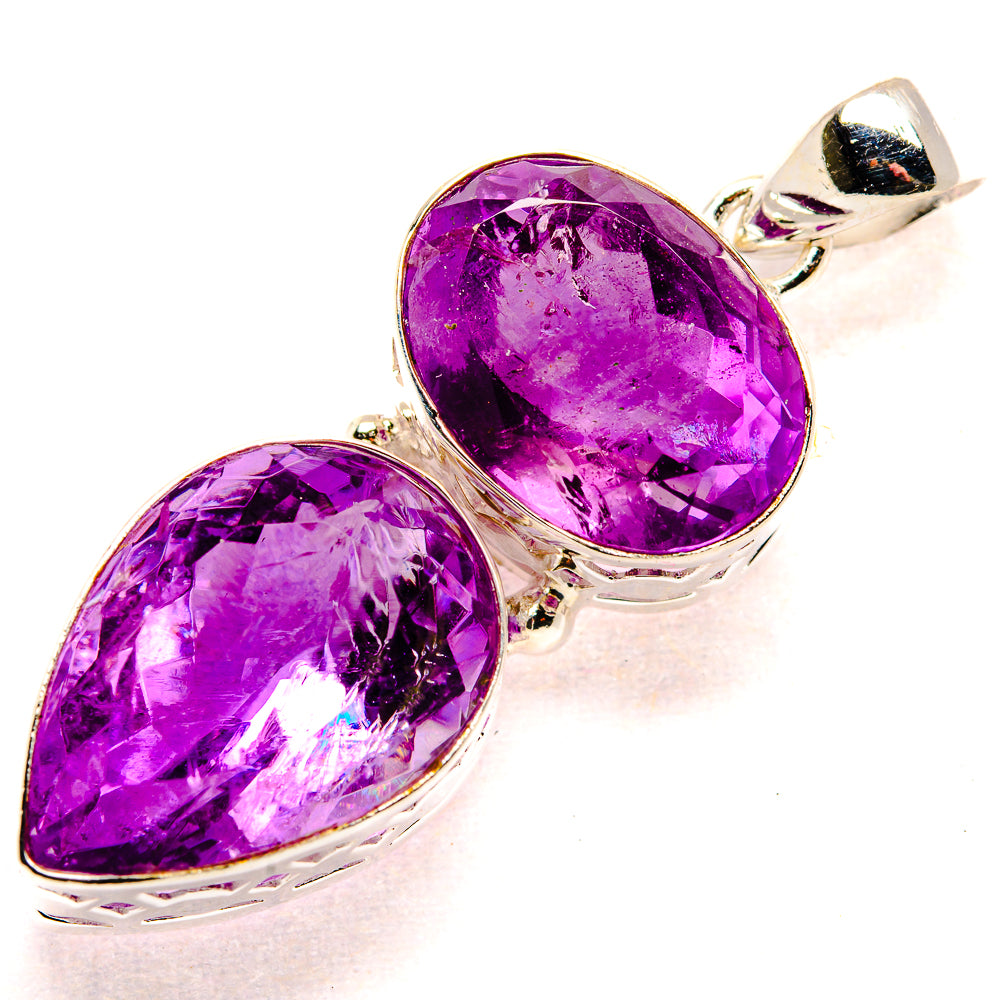 Amethyst Pendants handcrafted by Ana Silver Co - PD35287 - Photo 2