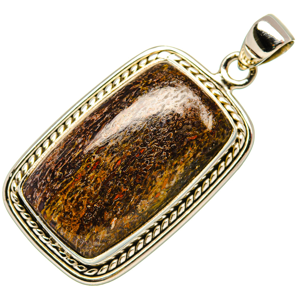Dinosaur Bone Pendants handcrafted by Ana Silver Co - PD35293 - Photo 2