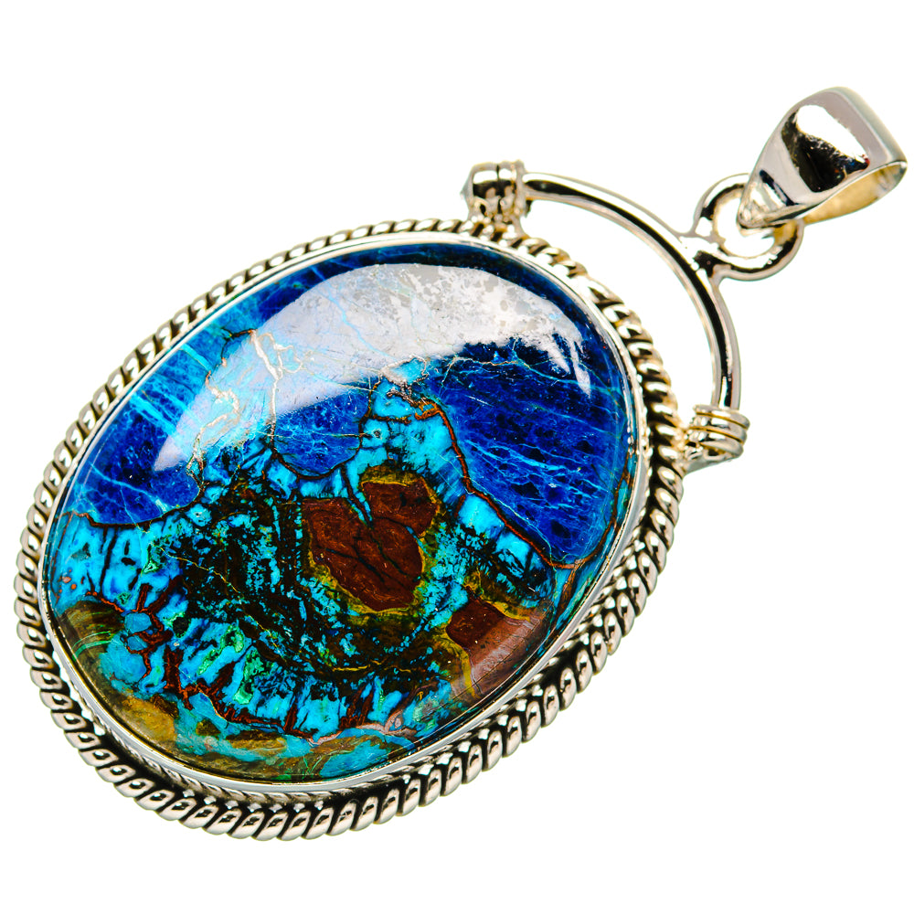 Shattuckite Pendants handcrafted by Ana Silver Co - PD35296 - Photo 2