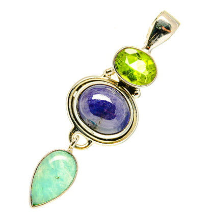 Tanzanite Pendants handcrafted by Ana Silver Co - PD3530