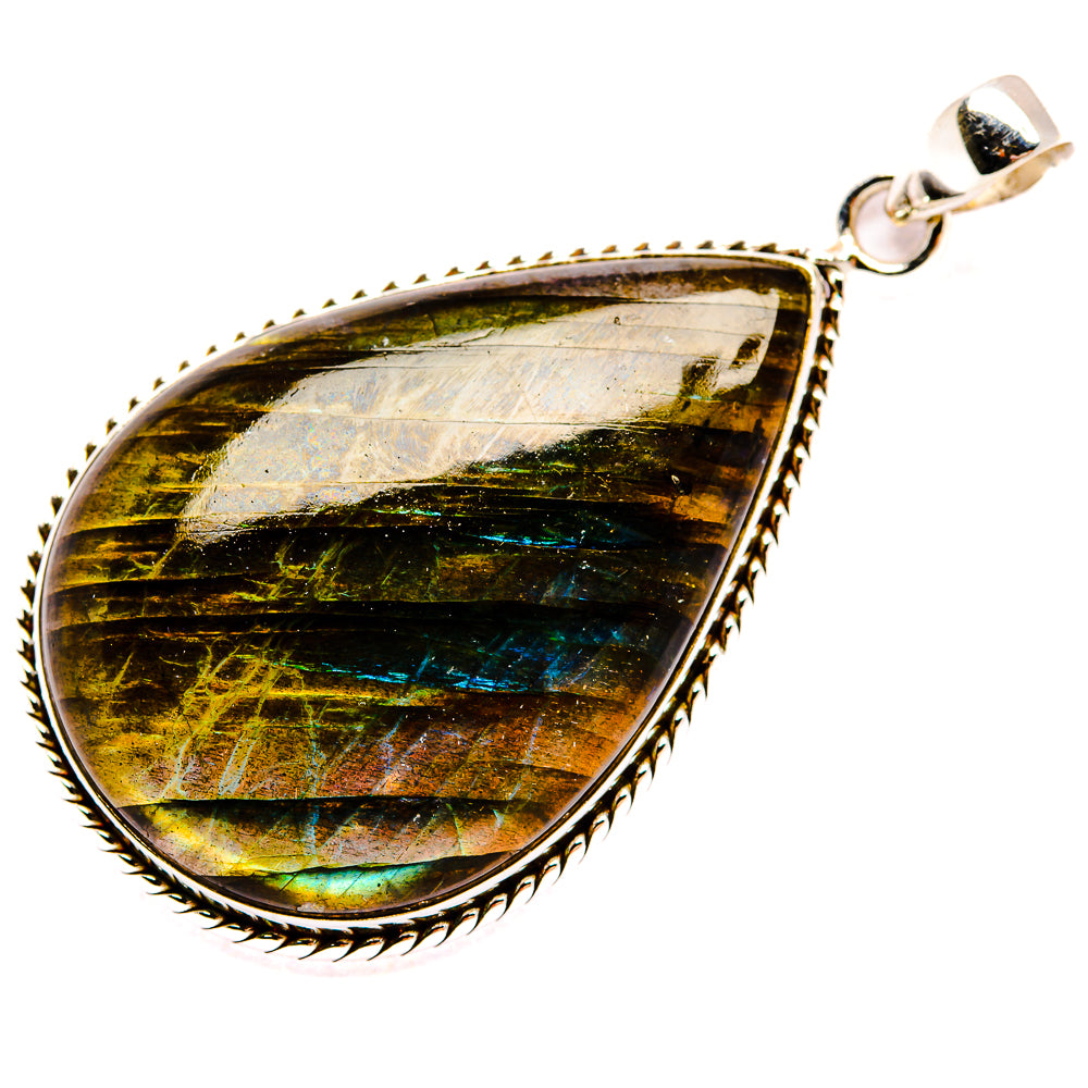Labradorite Pendants handcrafted by Ana Silver Co - PD35313 - Photo 2