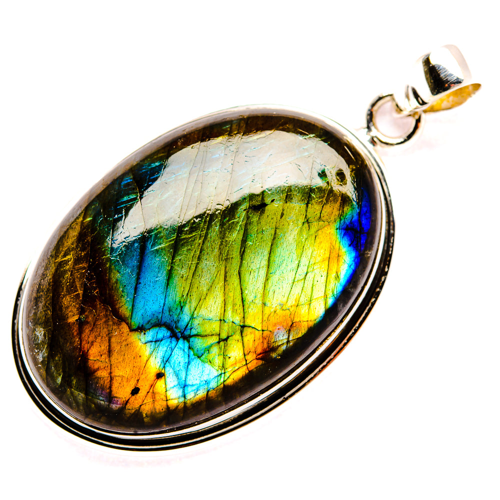 Labradorite Pendants handcrafted by Ana Silver Co - PD35314 - Photo 2