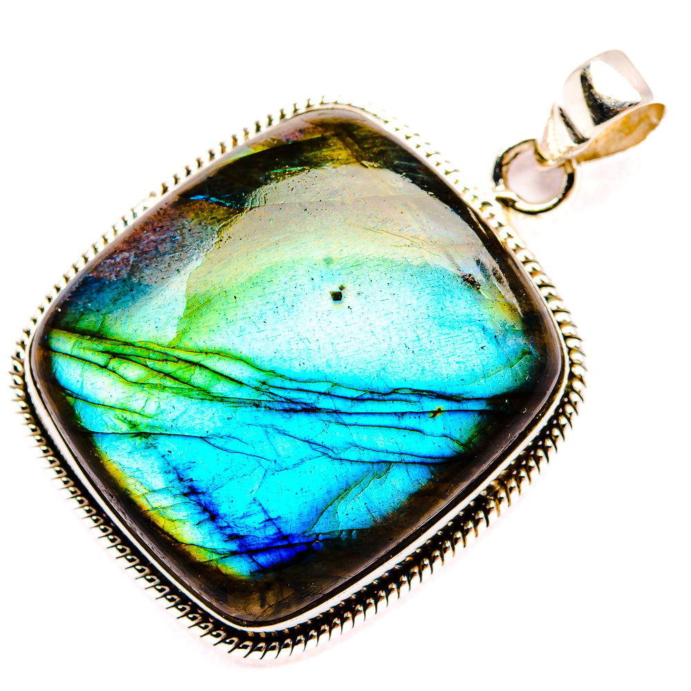 Labradorite Pendants handcrafted by Ana Silver Co - PD35315 - Photo 2