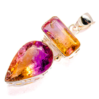 Ametrine Pendants handcrafted by Ana Silver Co - PD35327 - Photo 2