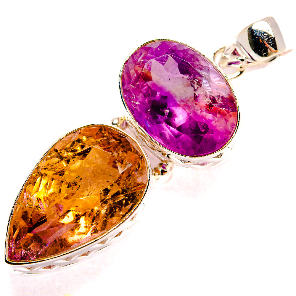 Ametrine Pendants handcrafted by Ana Silver Co - PD35331 - Photo 2