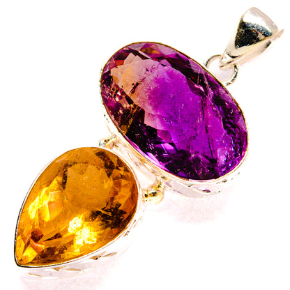Ametrine Pendants handcrafted by Ana Silver Co - PD35334 - Photo 2