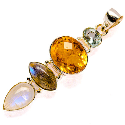 Citrine Pendants handcrafted by Ana Silver Co - PD35343 - Photo 2