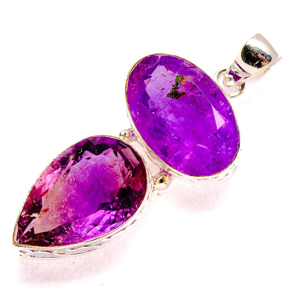 Amethyst Pendants handcrafted by Ana Silver Co - PD35354 - Photo 2