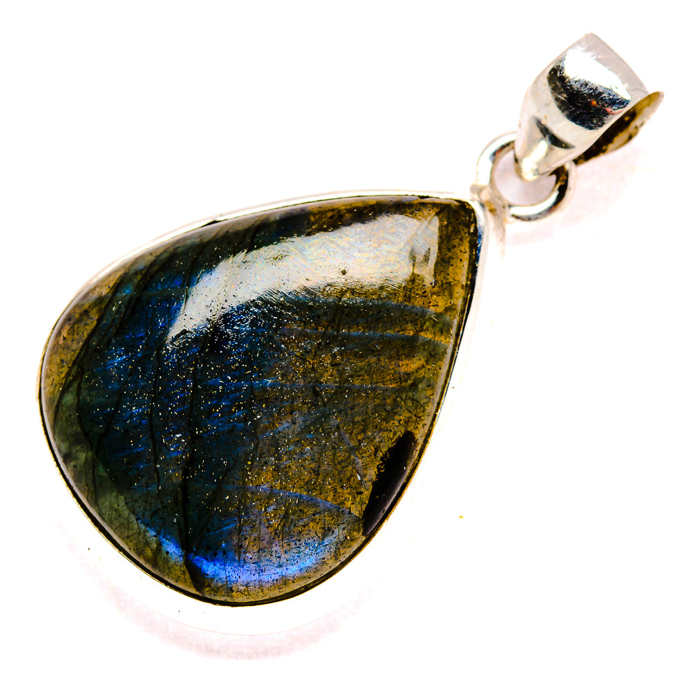 Labradorite Pendants handcrafted by Ana Silver Co - PD35358 - Photo 2