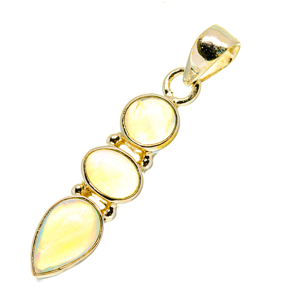 Ethiopian Opal Pendants handcrafted by Ana Silver Co - PD3536