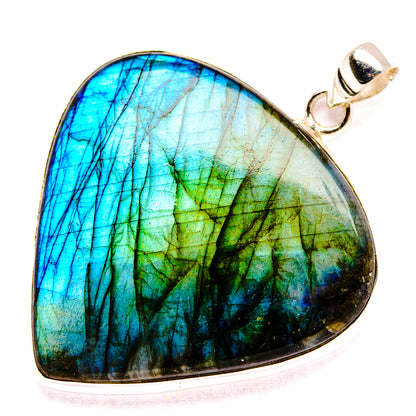 Labradorite Pendants handcrafted by Ana Silver Co - PD35366 - Photo 2