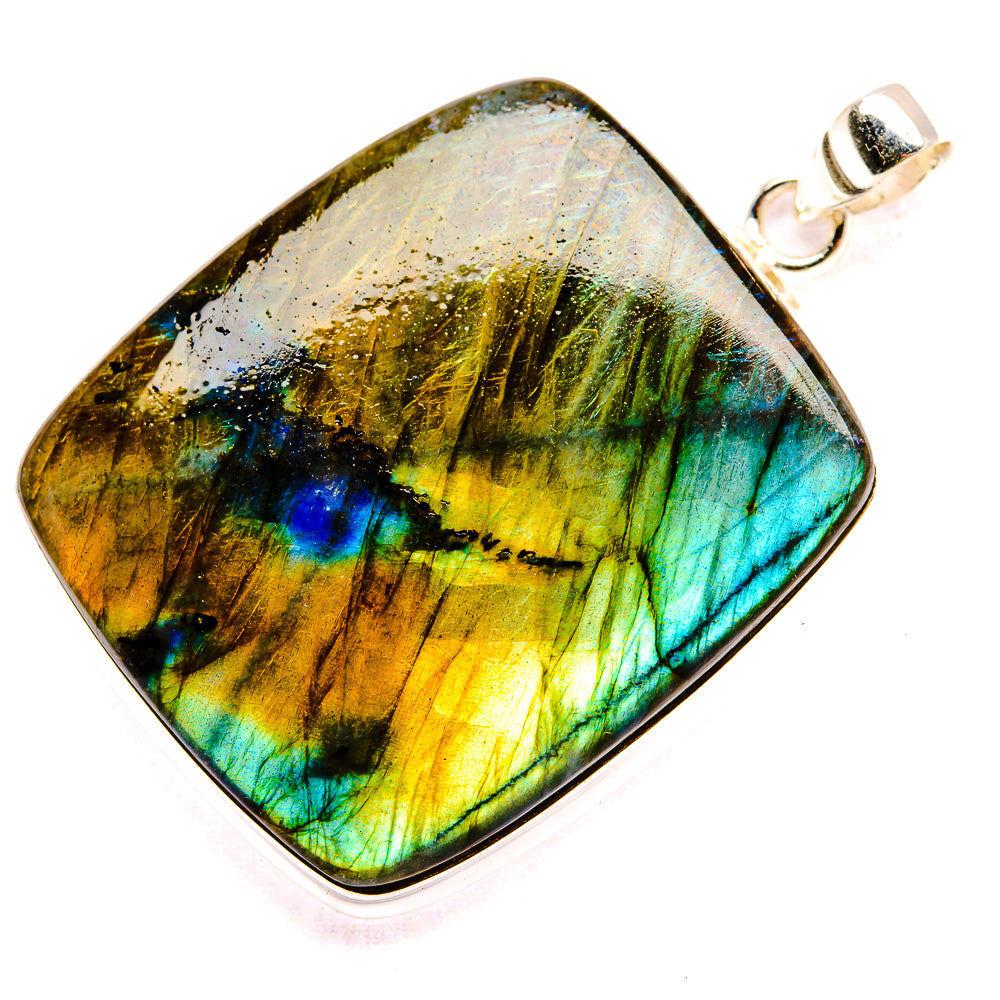Labradorite Pendants handcrafted by Ana Silver Co - PD35370 - Photo 2