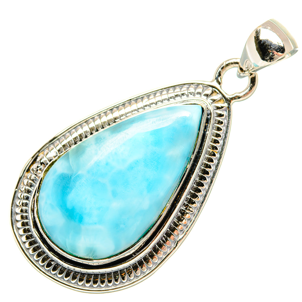 Larimar Pendants handcrafted by Ana Silver Co - PD35402 - Photo 2