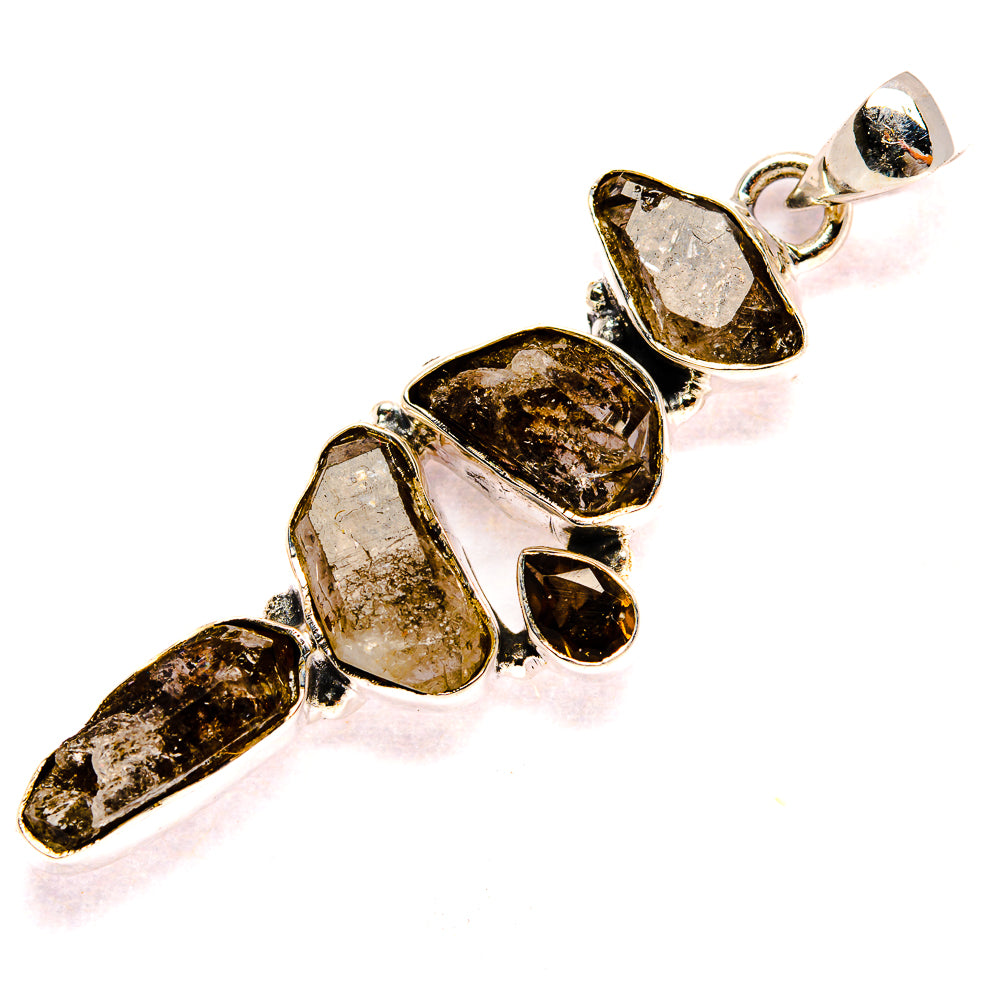 Herkimer Diamond Pendants handcrafted by Ana Silver Co - PD35411 - Photo 2
