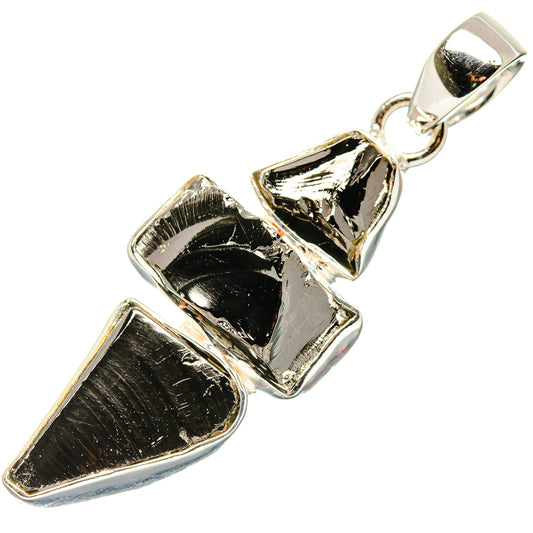 Shungite Pendants handcrafted by Ana Silver Co - PD35418 - Photo 2