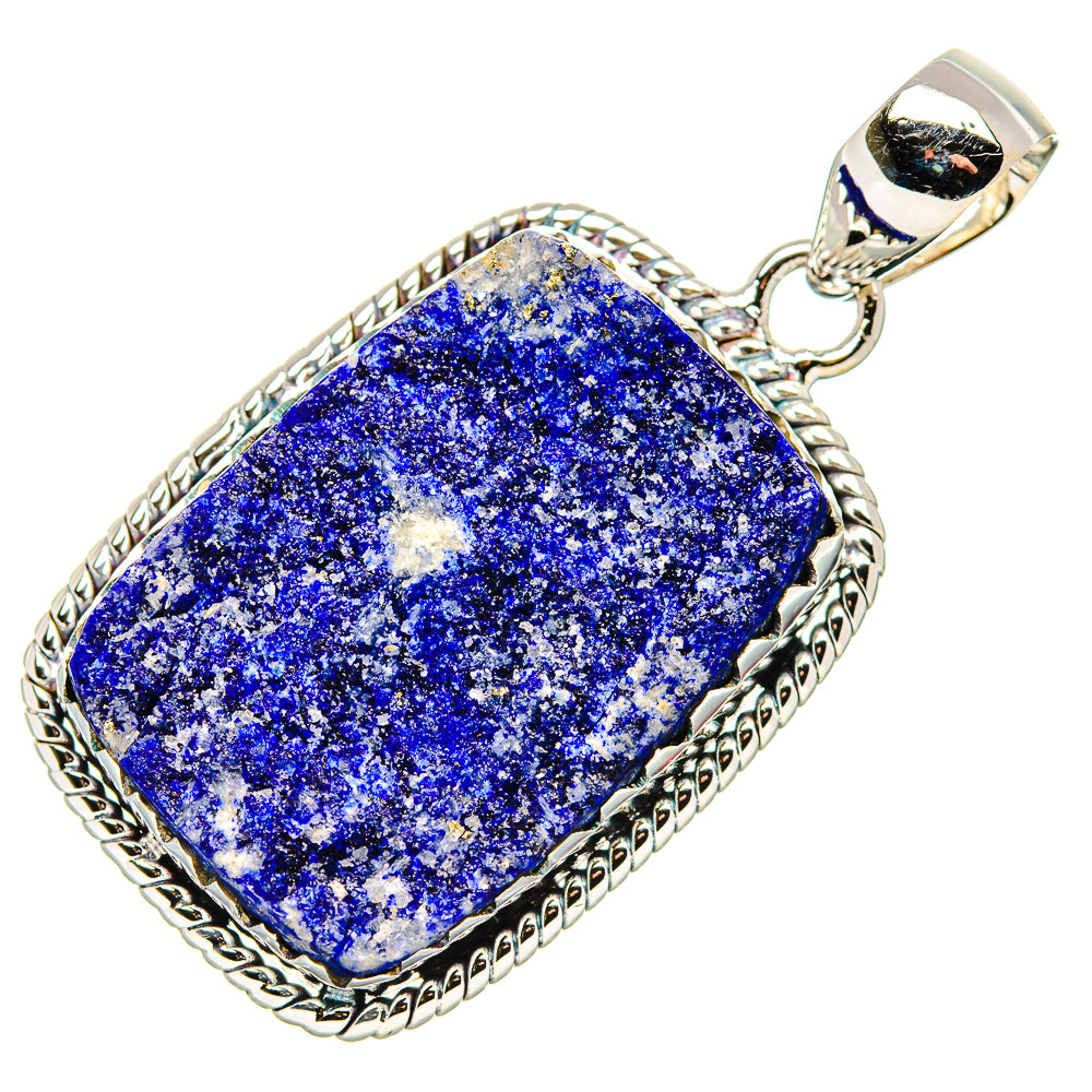 Lapis Lazuli Pendants handcrafted by Ana Silver Co - PD35426 - Photo 2