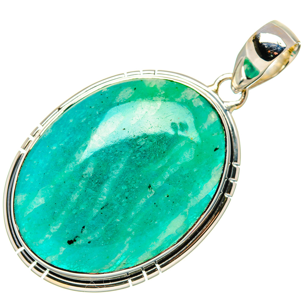 Amazonite Pendants handcrafted by Ana Silver Co - PD35431 - Photo 2