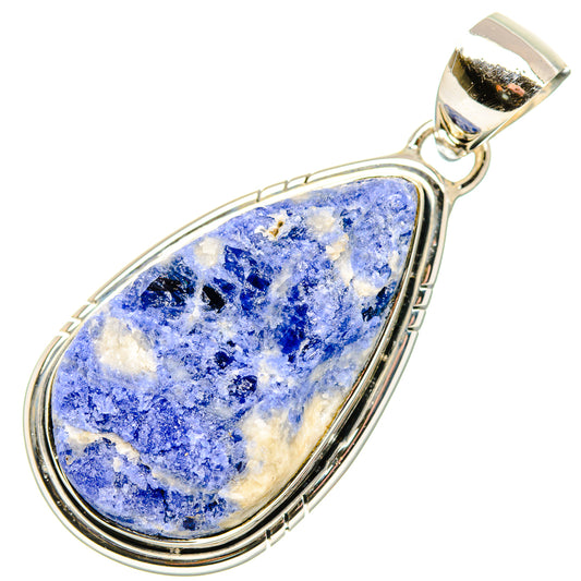 Sodalite Pendants handcrafted by Ana Silver Co - PD35432 - Photo 2