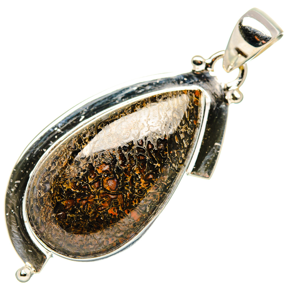 Dinosaur Bone Pendants handcrafted by Ana Silver Co - PD35436 - Photo 2