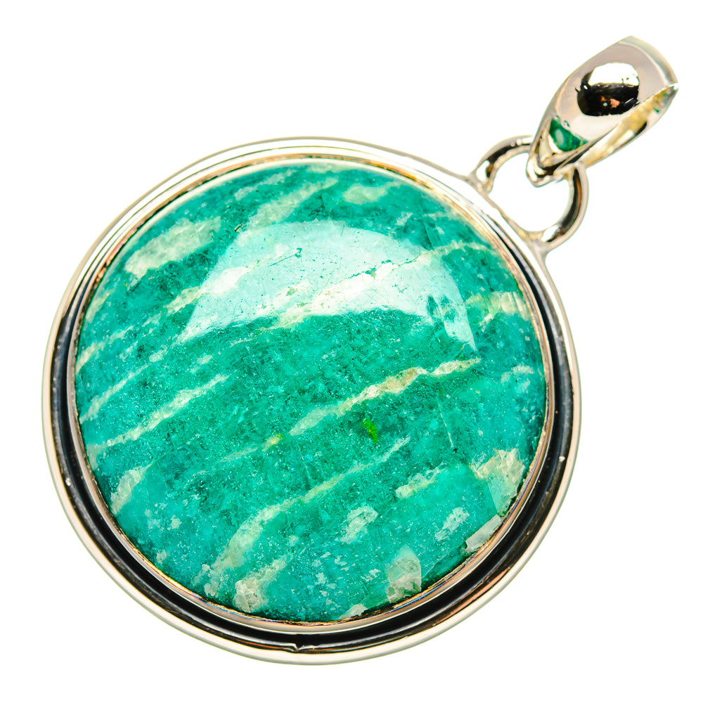 Amazonite Pendants handcrafted by Ana Silver Co - PD35442 - Photo 2