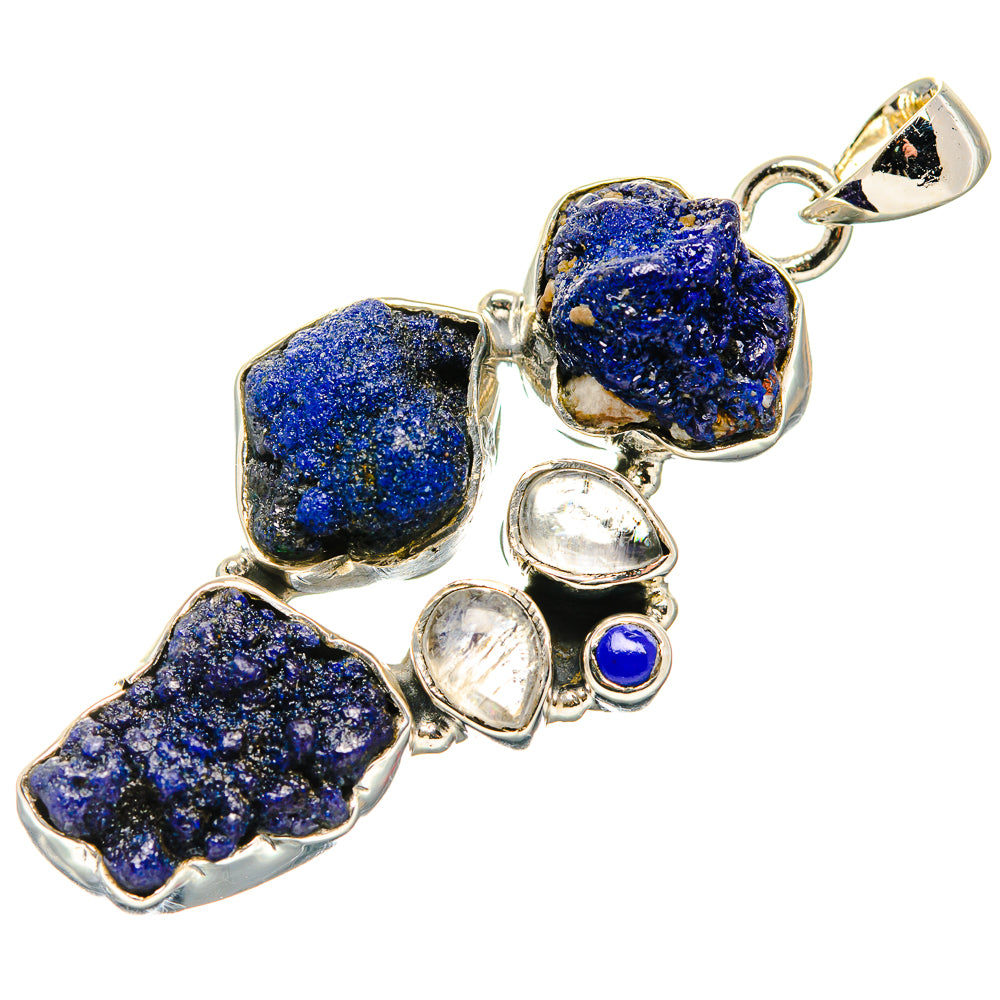 Lapis Lazuli Pendants handcrafted by Ana Silver Co - PD35449 - Photo 2