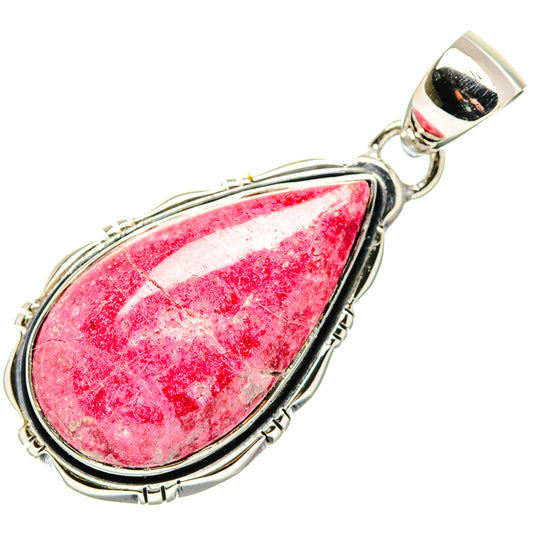 Rhodochrosite Pendants handcrafted by Ana Silver Co - PD35452 - Photo 2