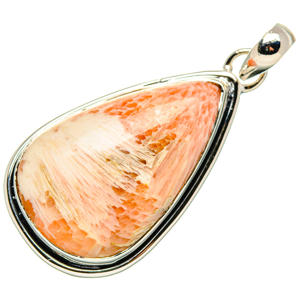 Scolecite Pendants handcrafted by Ana Silver Co - PD35454 - Photo 2