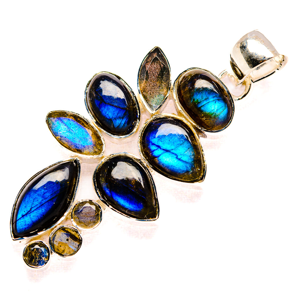 Labradorite Pendants handcrafted by Ana Silver Co - PD35462 - Photo 2