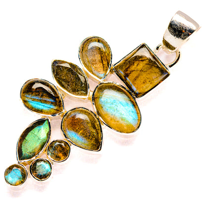 Labradorite Pendants handcrafted by Ana Silver Co - PD35463 - Photo 2
