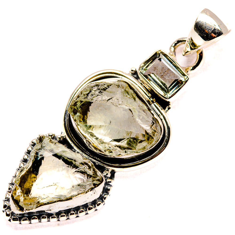 Green Amethyst Pendants handcrafted by Ana Silver Co - PD35467 - Photo 2