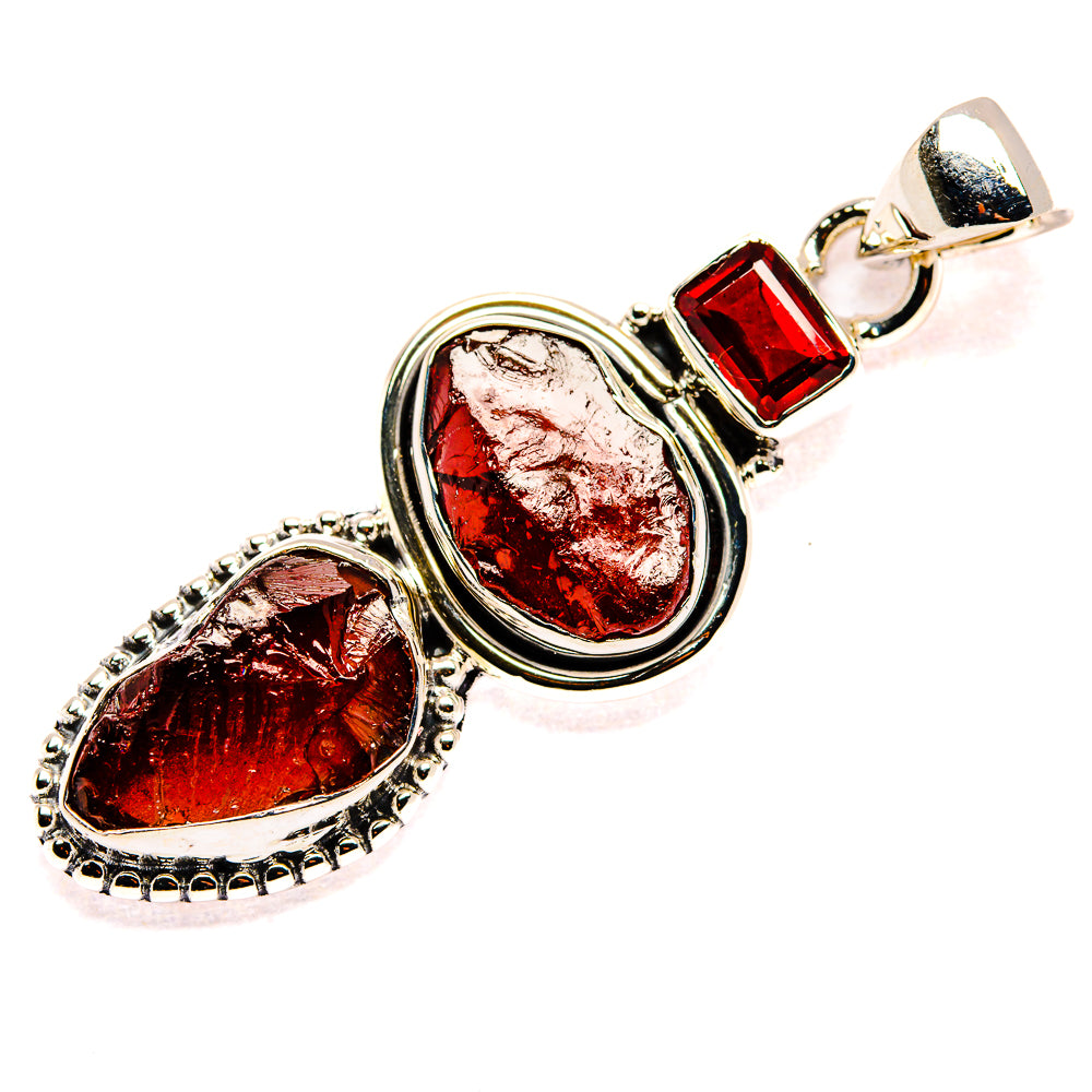 Garnet Pendants handcrafted by Ana Silver Co - PD35485 - Photo 2