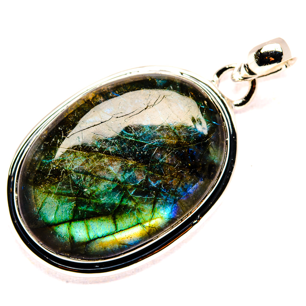 Labradorite Pendants handcrafted by Ana Silver Co - PD35488 - Photo 2