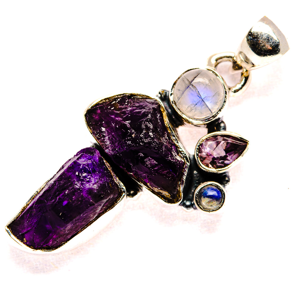 Amethyst Pendants handcrafted by Ana Silver Co - PD35496 - Photo 2