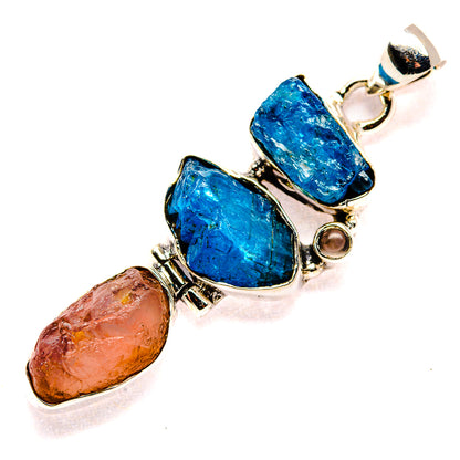 Blue Fluorite Pendants handcrafted by Ana Silver Co - PD35504 - Photo 2