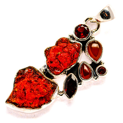 Garnet Pendants handcrafted by Ana Silver Co - PD35505 - Photo 2