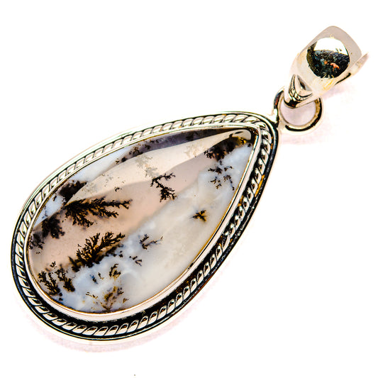 Dendritic Opal Pendants handcrafted by Ana Silver Co - PD35506 - Photo 2