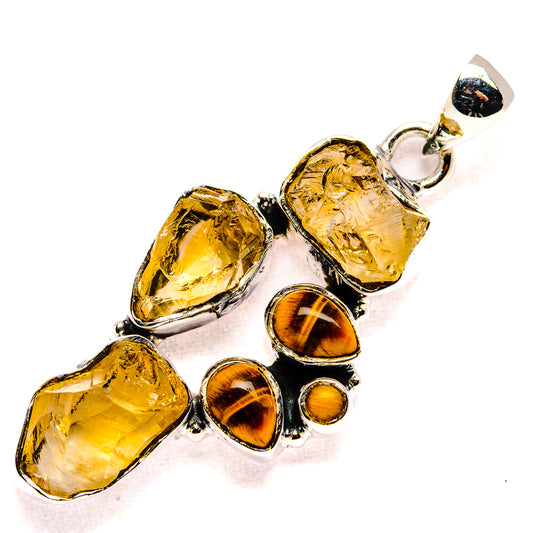 Citrine Pendants handcrafted by Ana Silver Co - PD35511 - Photo 2