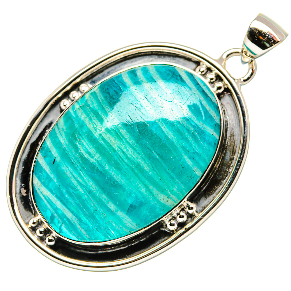 Amazonite Pendants handcrafted by Ana Silver Co - PD35517 - Photo 2