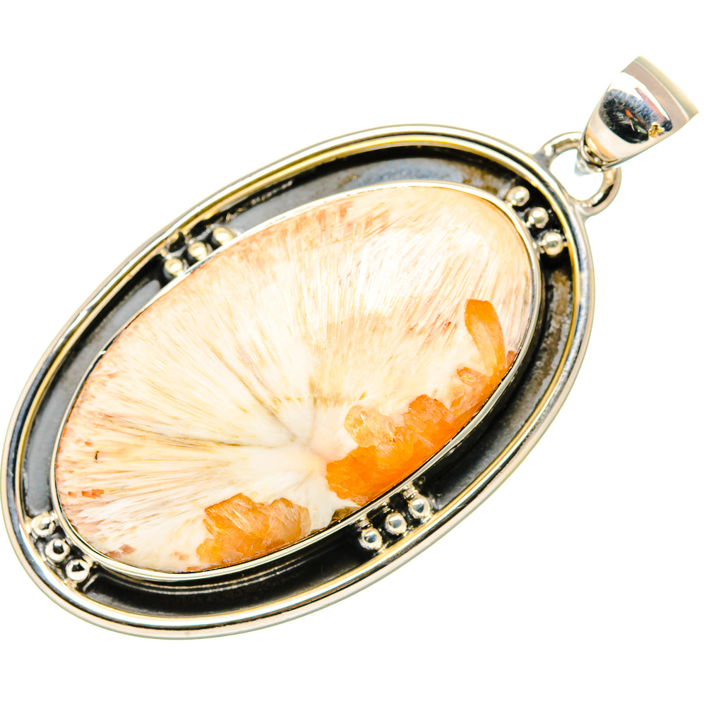 Scolecite Pendants handcrafted by Ana Silver Co - PD35528 - Photo 2