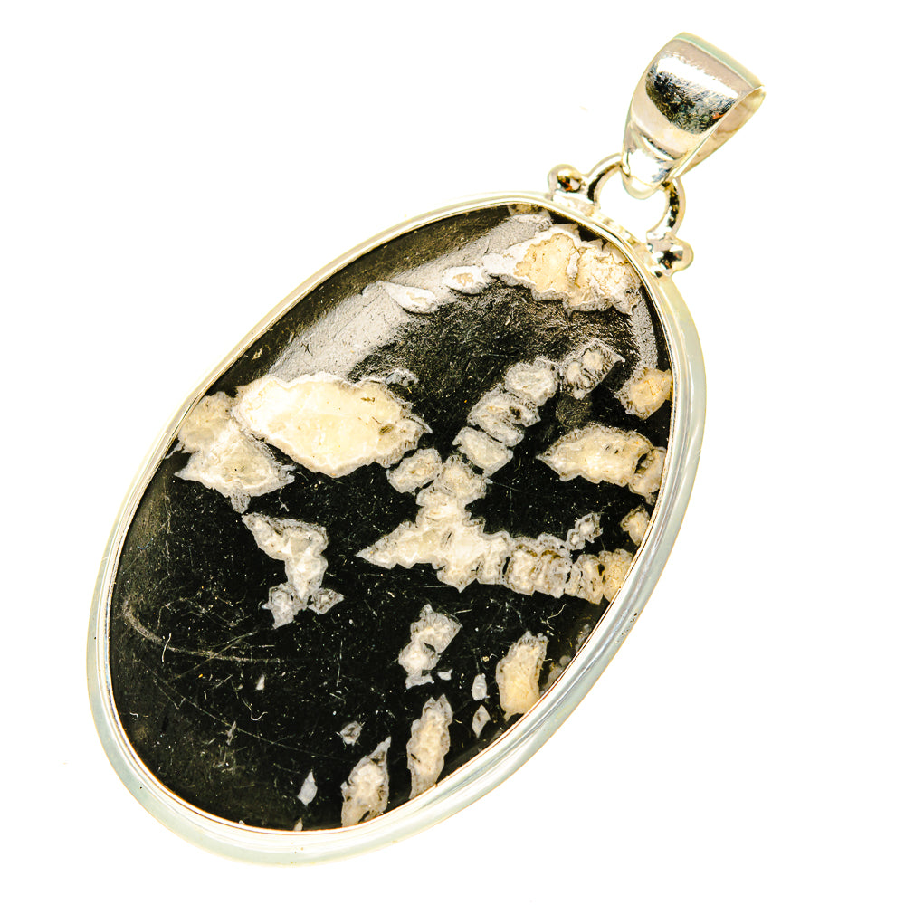 Pinolith Jasper Pendants handcrafted by Ana Silver Co - PD3553 - Photo 2